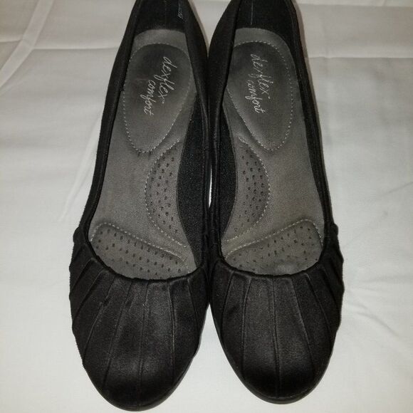 DEXFLEX COMFORT WOMEN"S WEDGE STYLE SUEDE SHOES - Picture 3 of 15